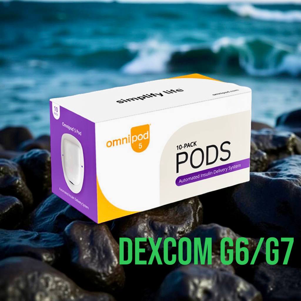1 коробка подов Omnipod 5 (G6/G7) срок 09/2027+ 