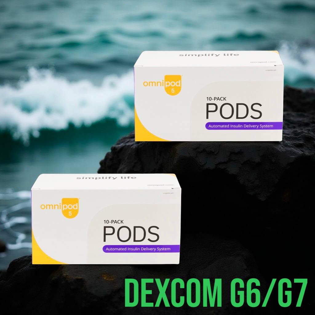 2 коробки подов Omnipod 5 (G6/G7) срок 09/2027+ 