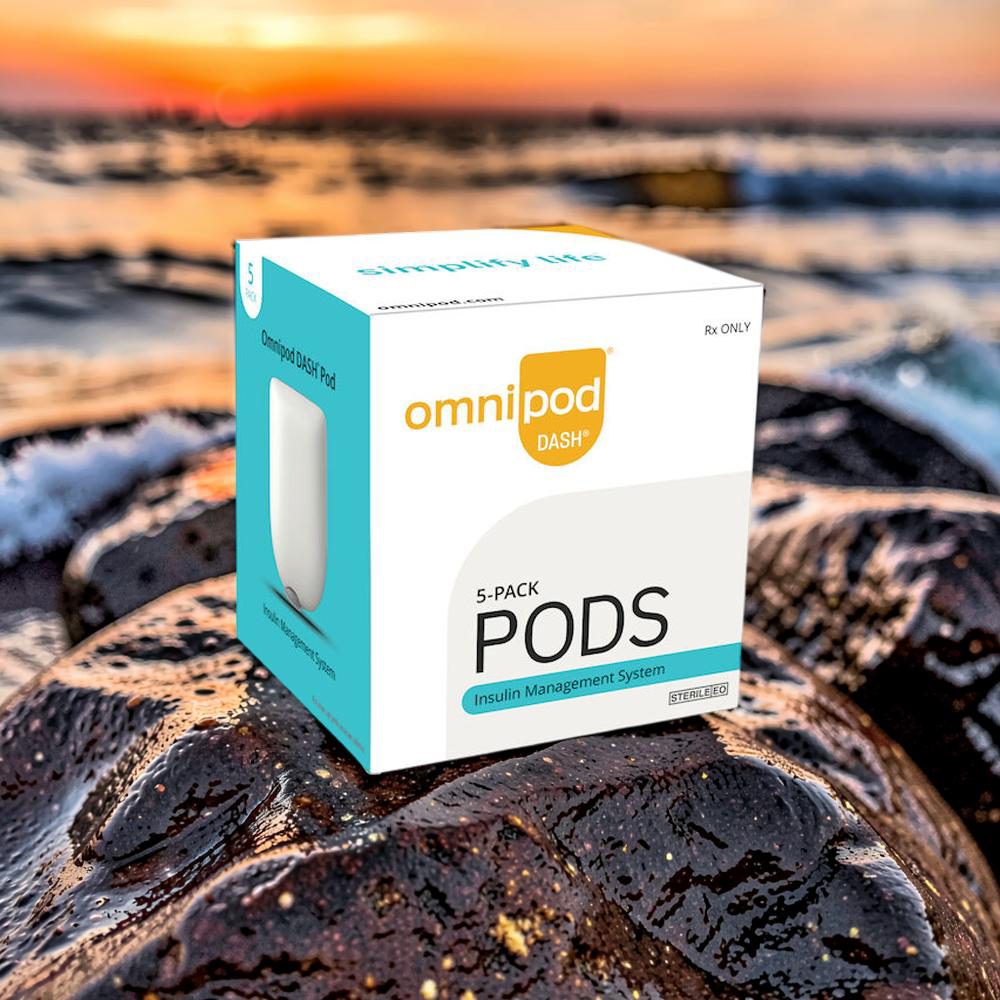 5 подов Omnipod Dash Срок 10/2026+ 