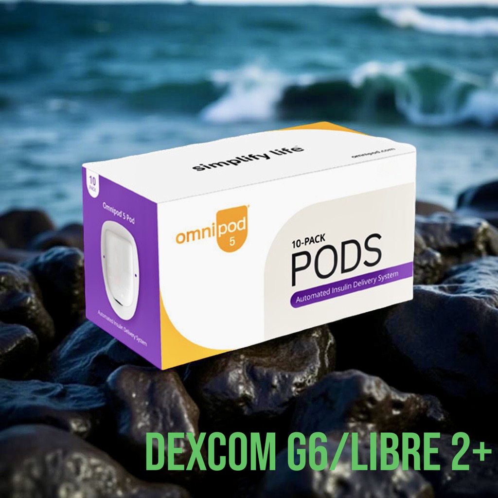 1 коробка подов Omnipod 5 (G6/FS Libre 2 Plus) ПОД ЗАКАЗ срок 09/2027+   