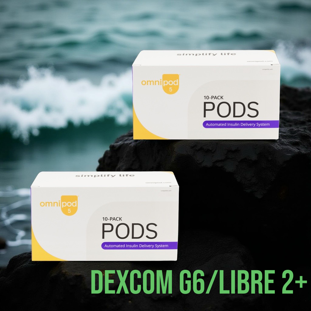 2 коробки подов Omnipod 5 (G6/FS Libre 2 Plus) ПОД ЗАКАЗ срок 09/2027+   