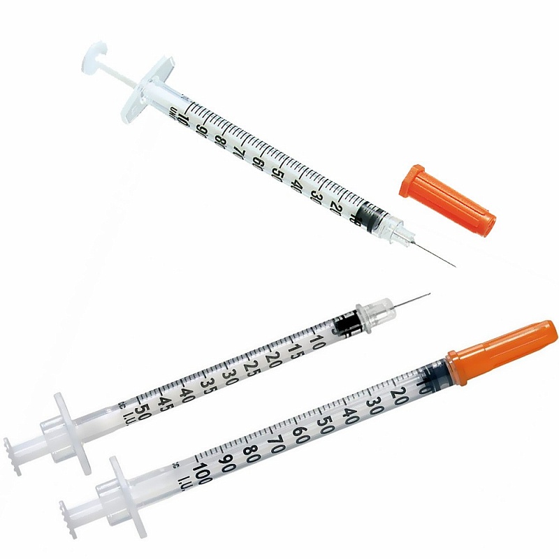 Шприцы BD Micro-Fine Plus 0.5 ml, 100 шт. 
