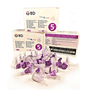 Поступили универсальные иглы BD 0.25x5mm