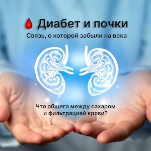 Диабет и почки: почему важен контроль глюкозы и как защитить почечную функцию