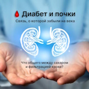 Диабет и почки: почему важен контроль глюкозы и как защитить почечную функцию